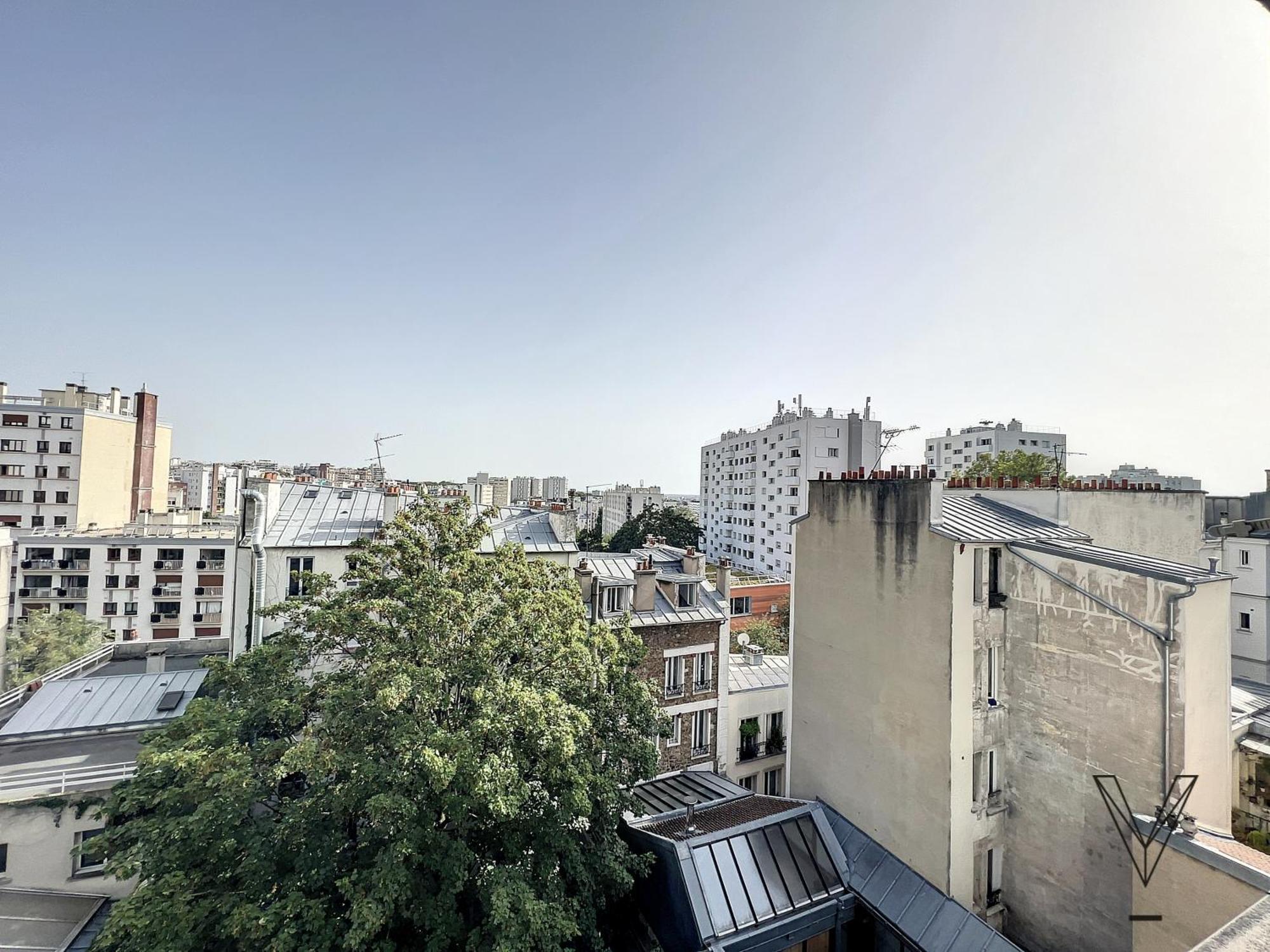 Charming Bright Sunny Studio In Belleville Paris Exterior foto